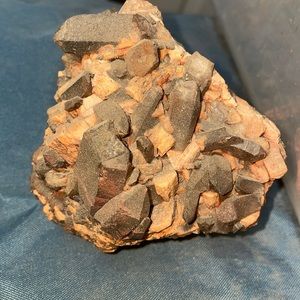 Smoky quartz and fluorite